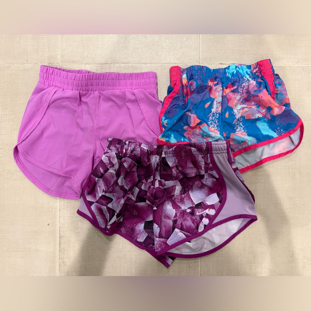 Athletic Short Bundle x3- All in Motion, Nike- XS (4/5)